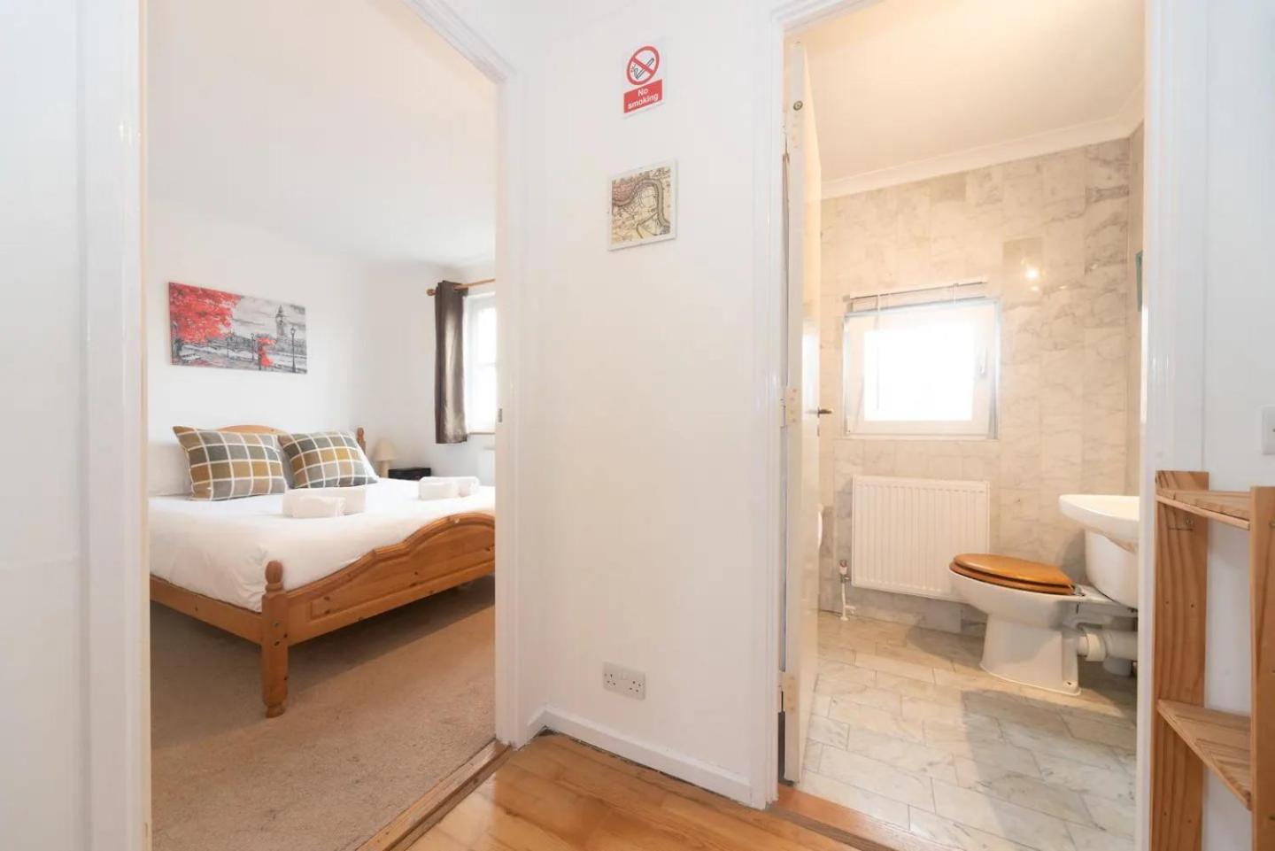 Sunny Maisonette With Views Over Canary Wharf, ロンドン エクステリア 写真